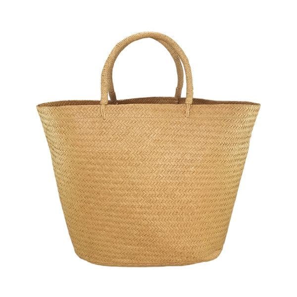 Extra large straw beach bag