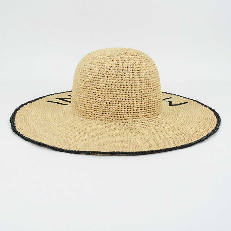 Natural Organic Raffia Sun Hat