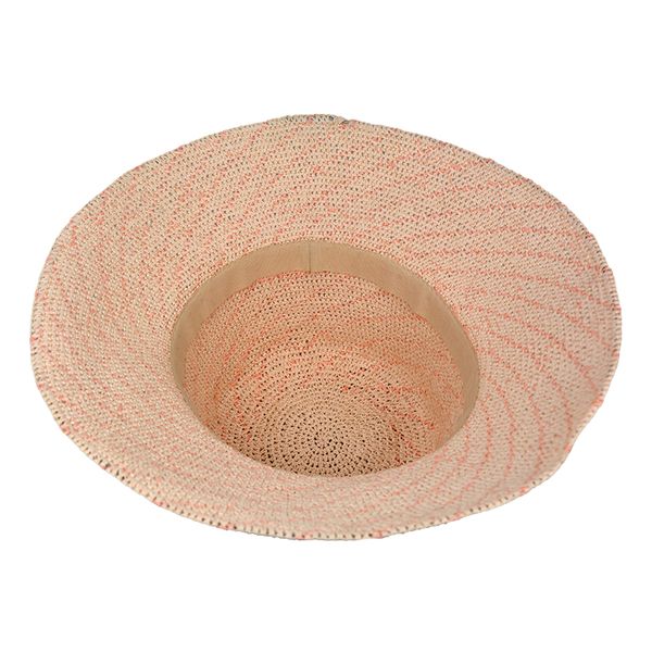 folding sombrero paper straw crochet lady hat