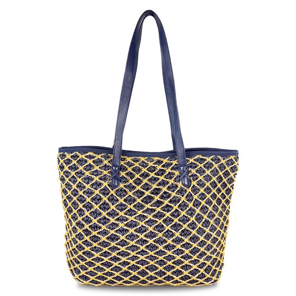 Crochet Hand Woven Natural Straw Bags