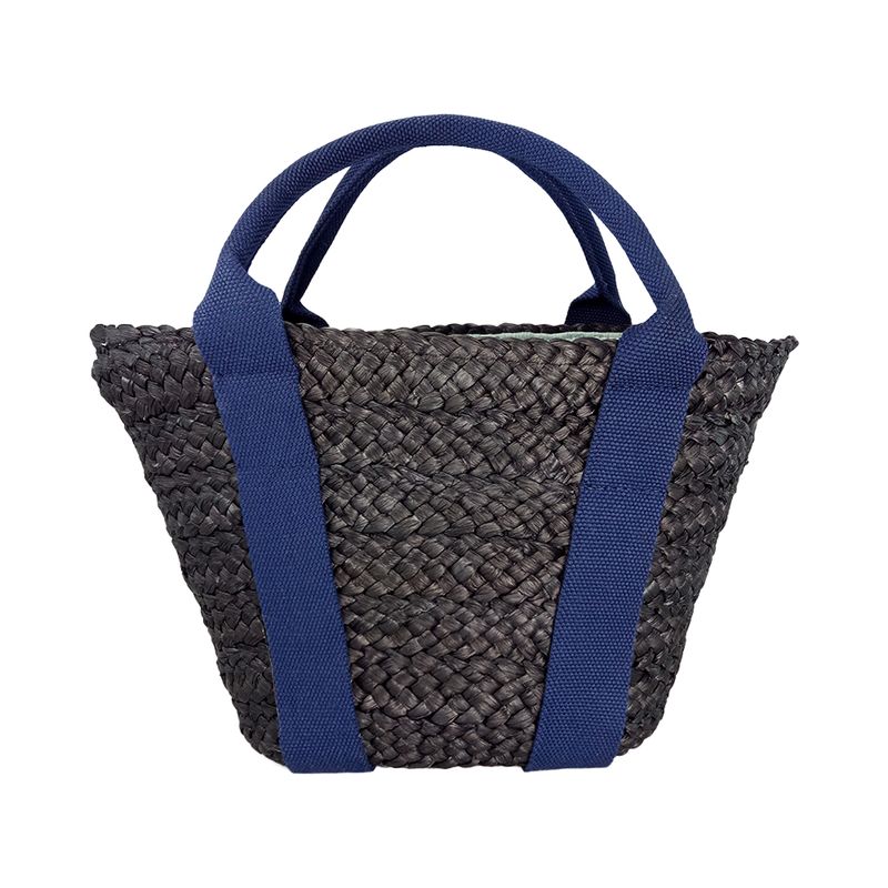 fashion cornhusk straw tote handbag