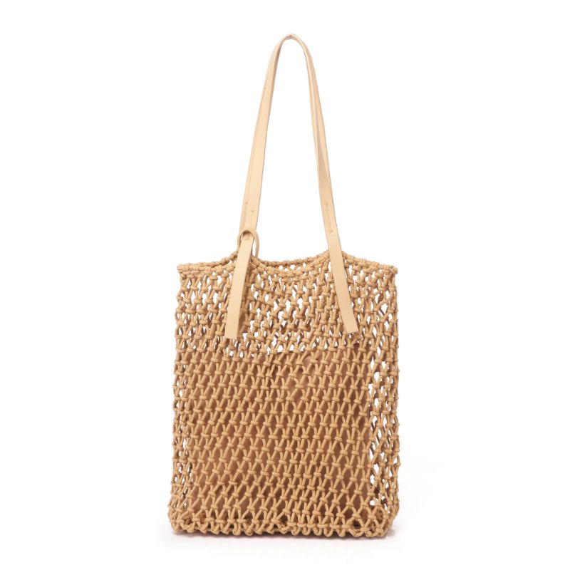 Fabric Knotted Shopper Bag