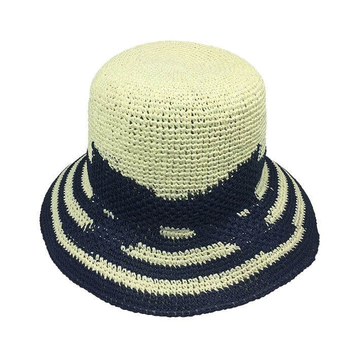 Floppy paper straw hat for women