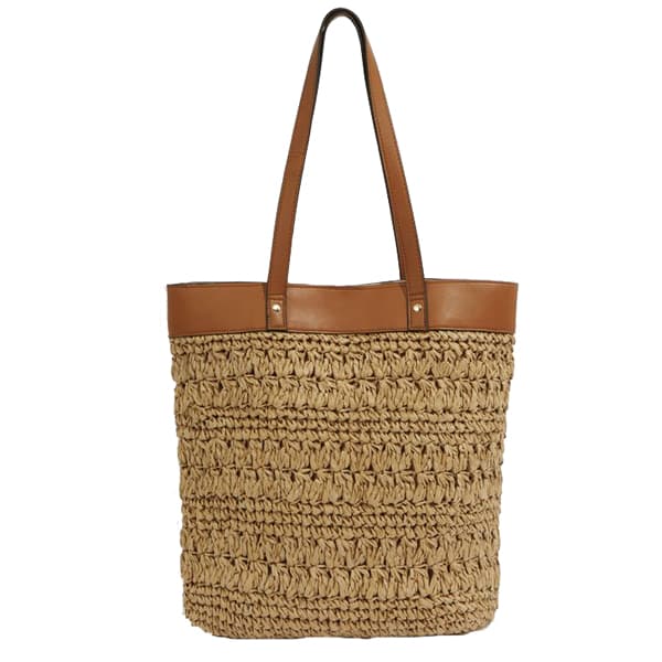 straw shopper bag