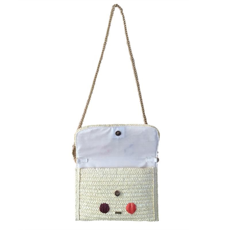 wheat straw crossbody bag