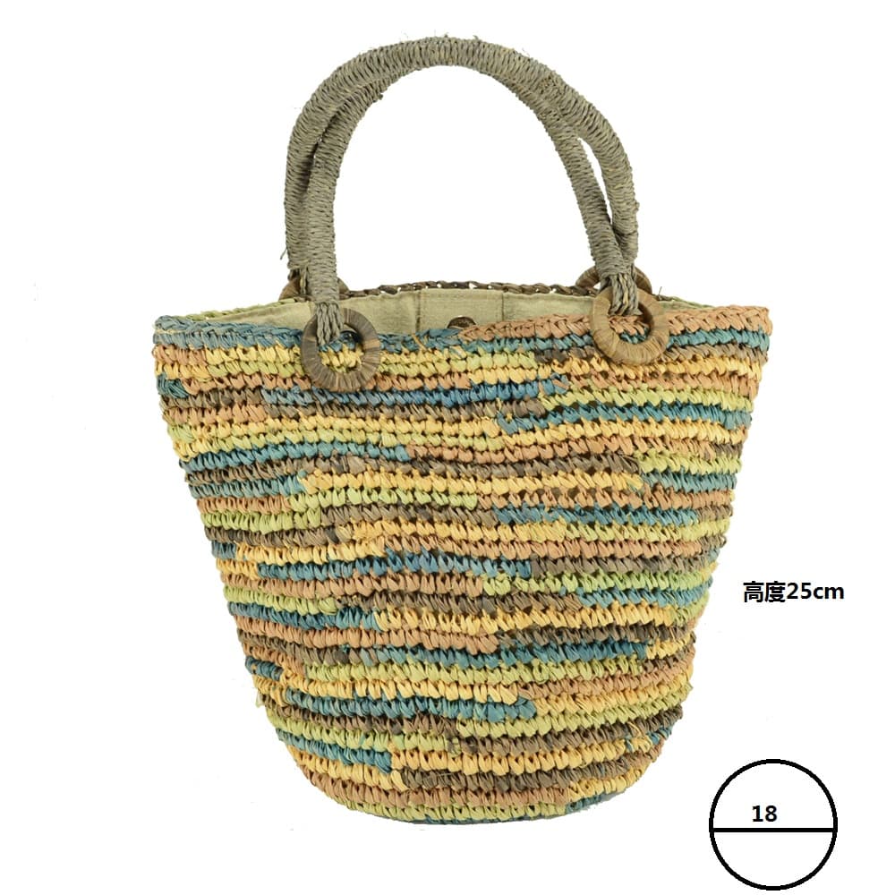 cute raffia tote bag for women