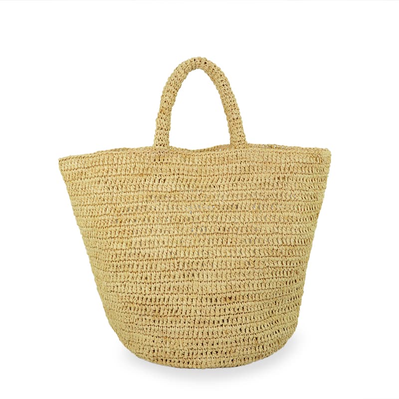 Mar Y raffia tote bag