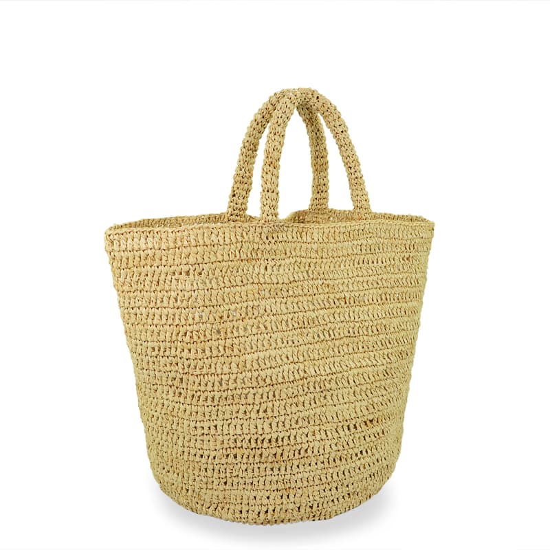 Mar Y raffia tote bag for SS20