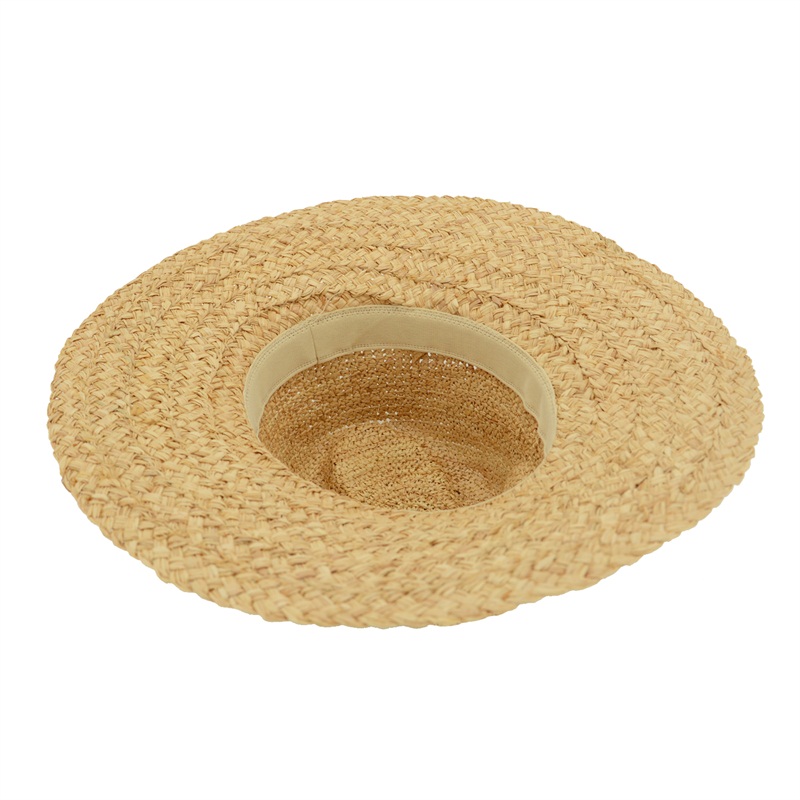 Rough Braid Raffia Panama Hat
