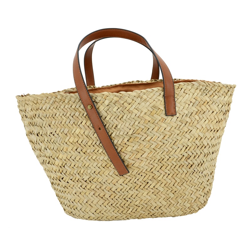 Seagrass straw fashion bag
