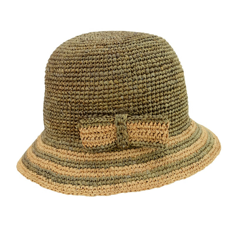 summer beach raffia straw hat for women