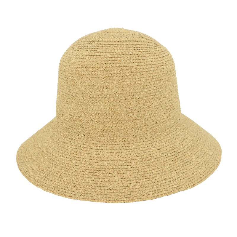 Fashion Raffia Braid Straw Bucket Hats