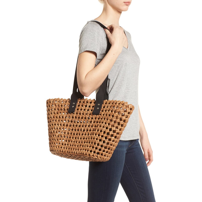 Weave Straw Tote