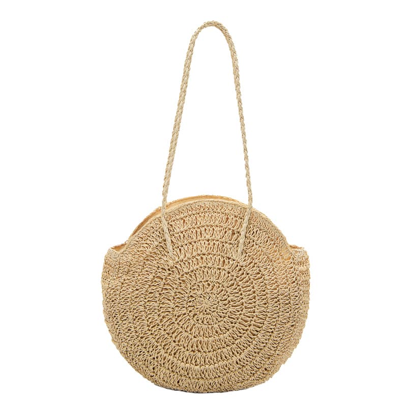 The Round Straw Bag