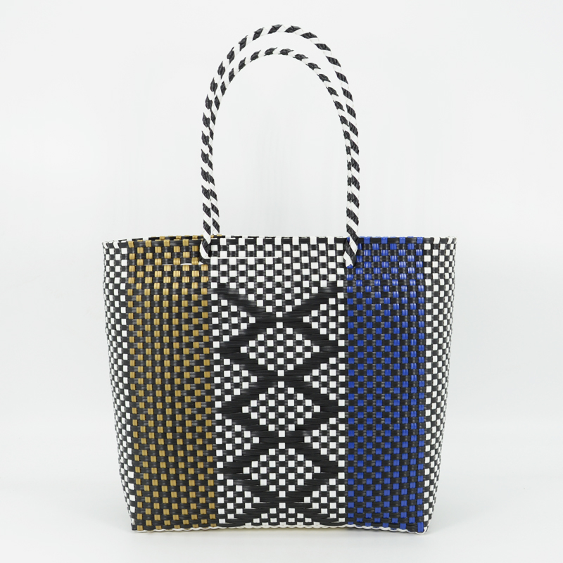 Lady Fancy Woven Strap Handbag