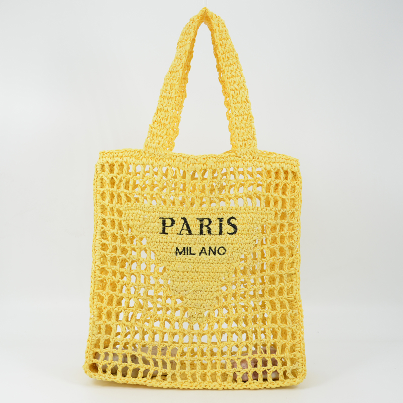 Paris Woven Tote Bag