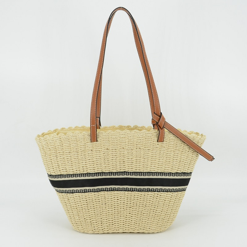 Handmade Summer Fashion Straw Tote