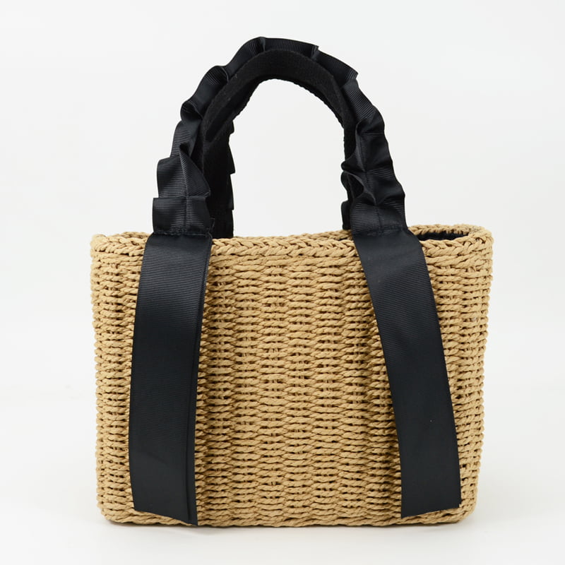 Fashion Paper Weave Beach Handbag