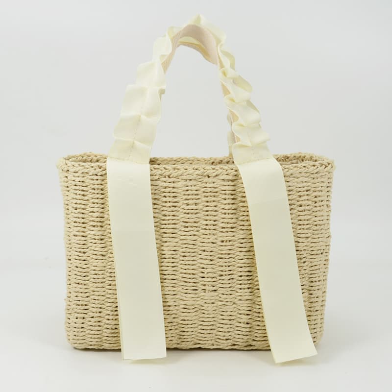 Fashion Paper Weave Beach Handbag