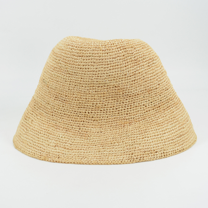 Orientnew Raffia Bucket Hat