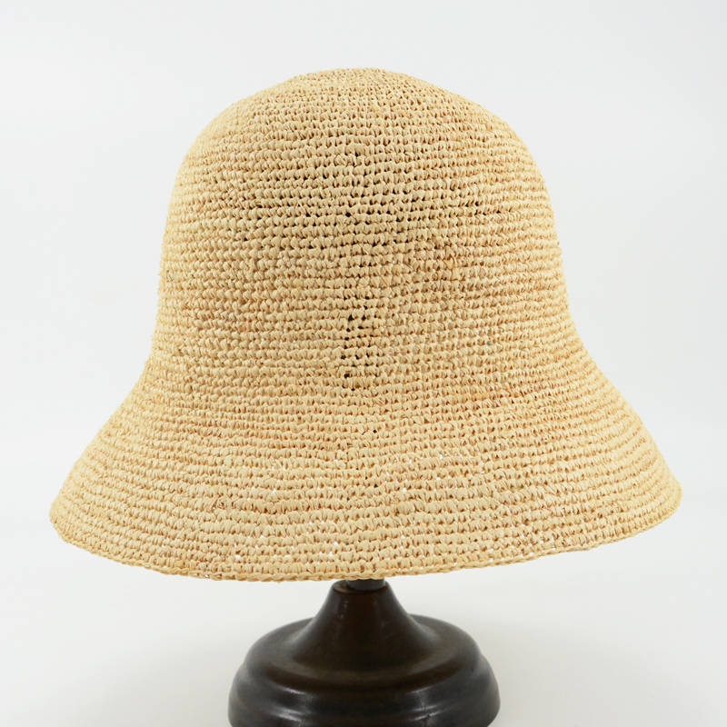 Orientnew Raffia Bucket Hat