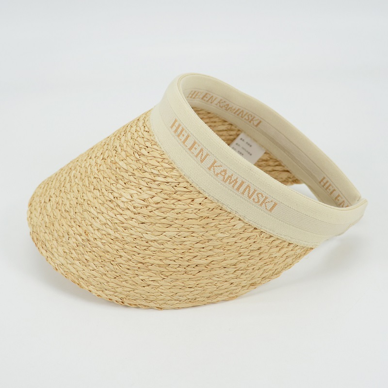 Summer Designer Luxury Custom Raffia Straw Sun Visors