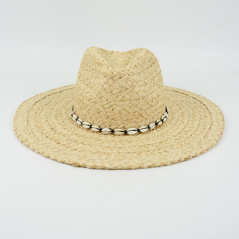 straw raffia braid summer sun hat