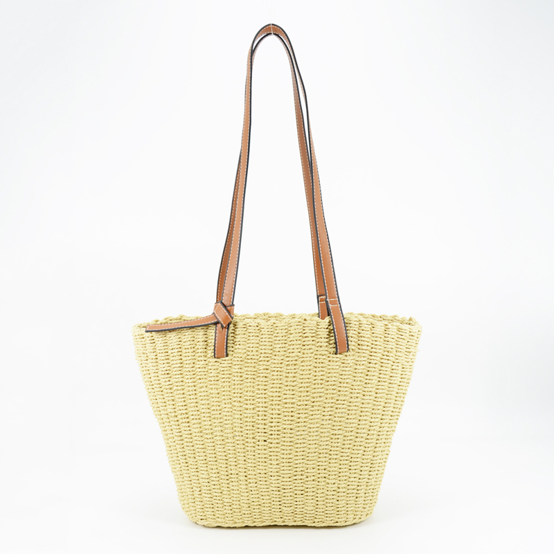 Women Straw Woven Travel Bag