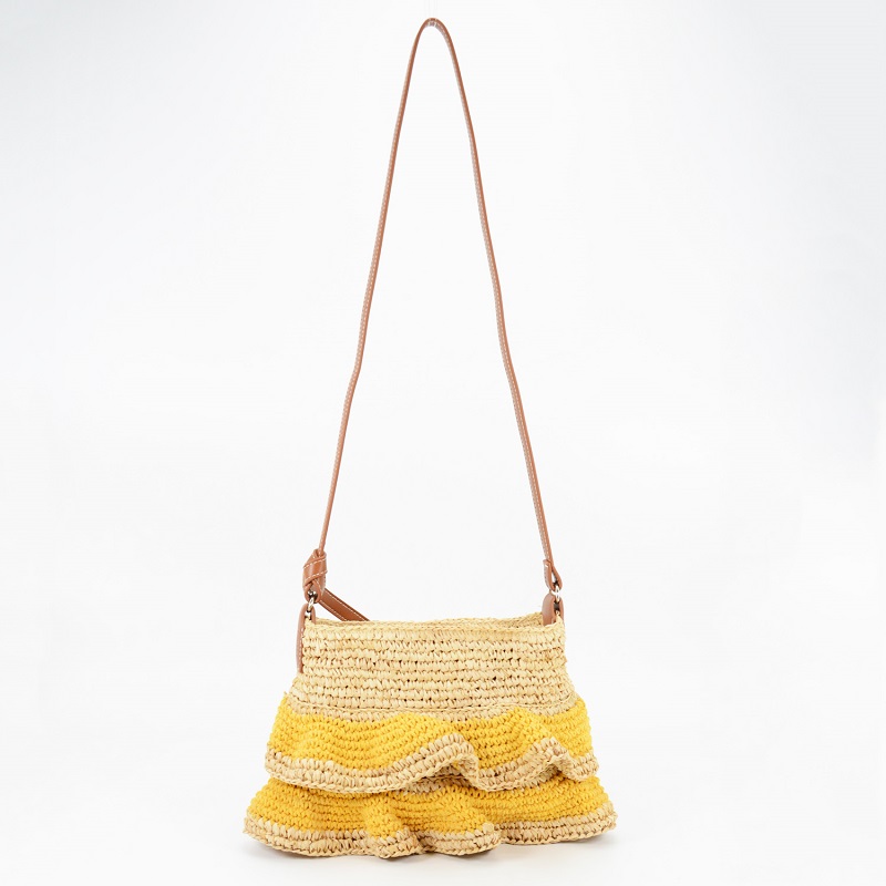 Lowe Raffia Crossbody