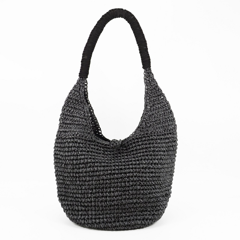 Straw hobo summer handbag