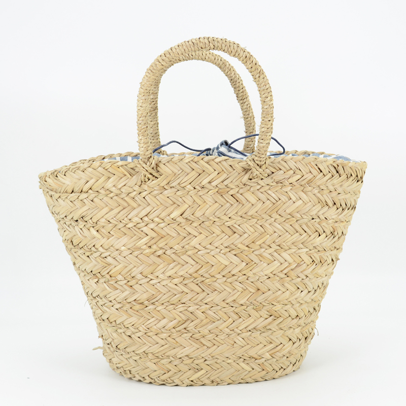 Classic Design Handmade Large Straw Bag