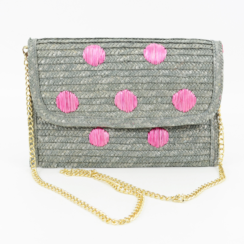 straw crossbody with embroidery