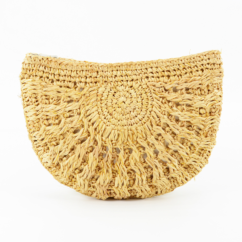 Small Raffia Clutch