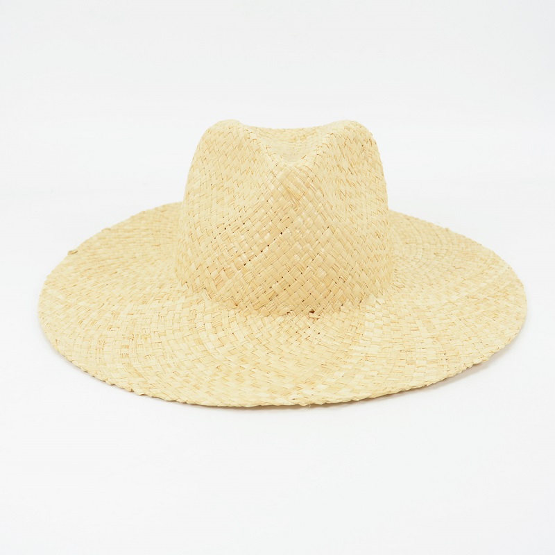 Lightweight Raffia Straw Panama Hat 