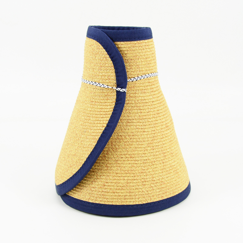 Summer Foldable Straw Sun Visor