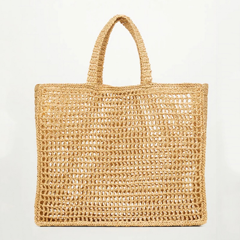 Raffia Shopper Bag