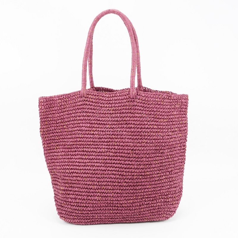 Modern Straw Tote