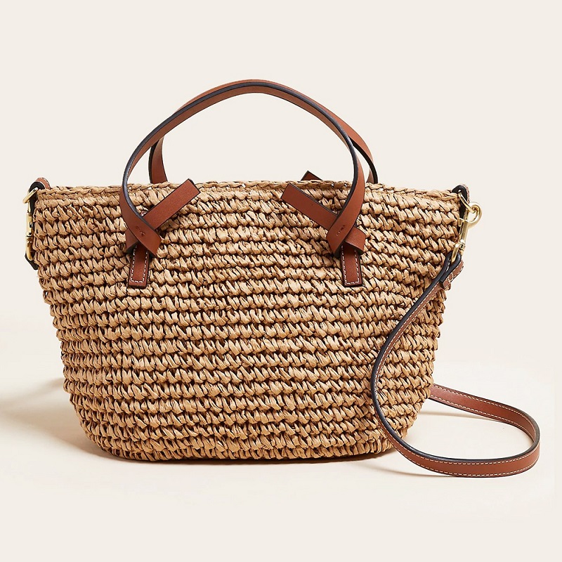 Straw Mini Tote Bag