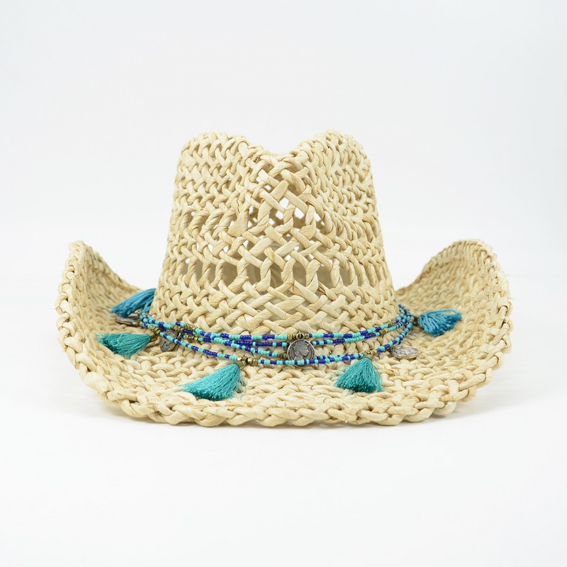 Women Straw Cowboy Hat