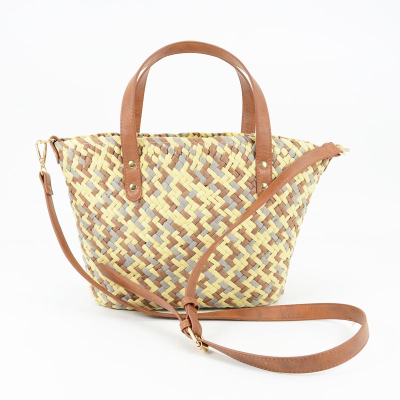 Cute Straw Bag with Long Strap