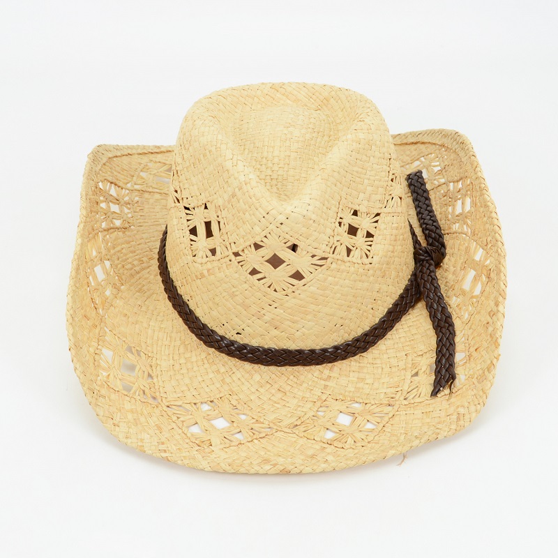 Leightweight Raffia Cowgirl Hat