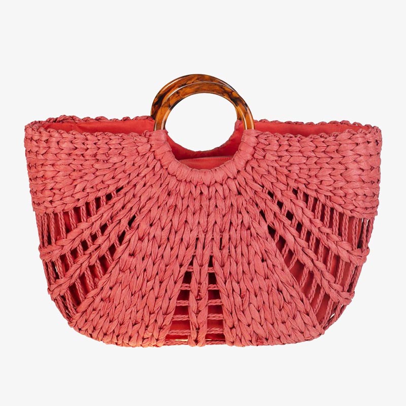 BIG STRAW TOTE BAG