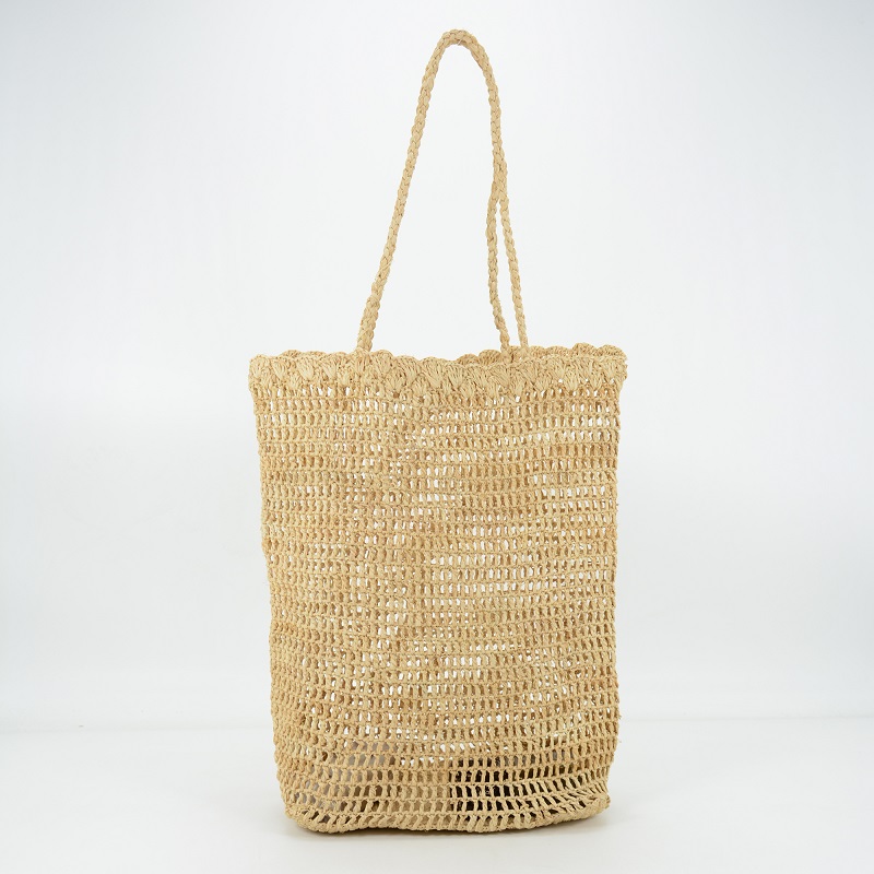 Raffia Beach Tote for Summer