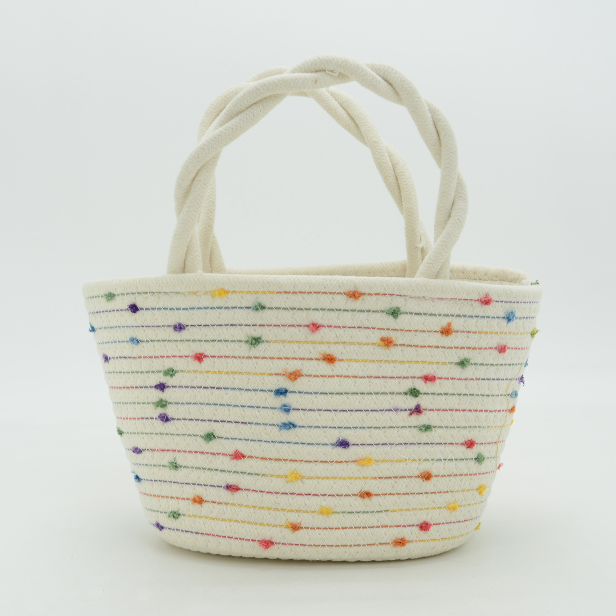 Cotton Rope Crochet Macrame Handbag