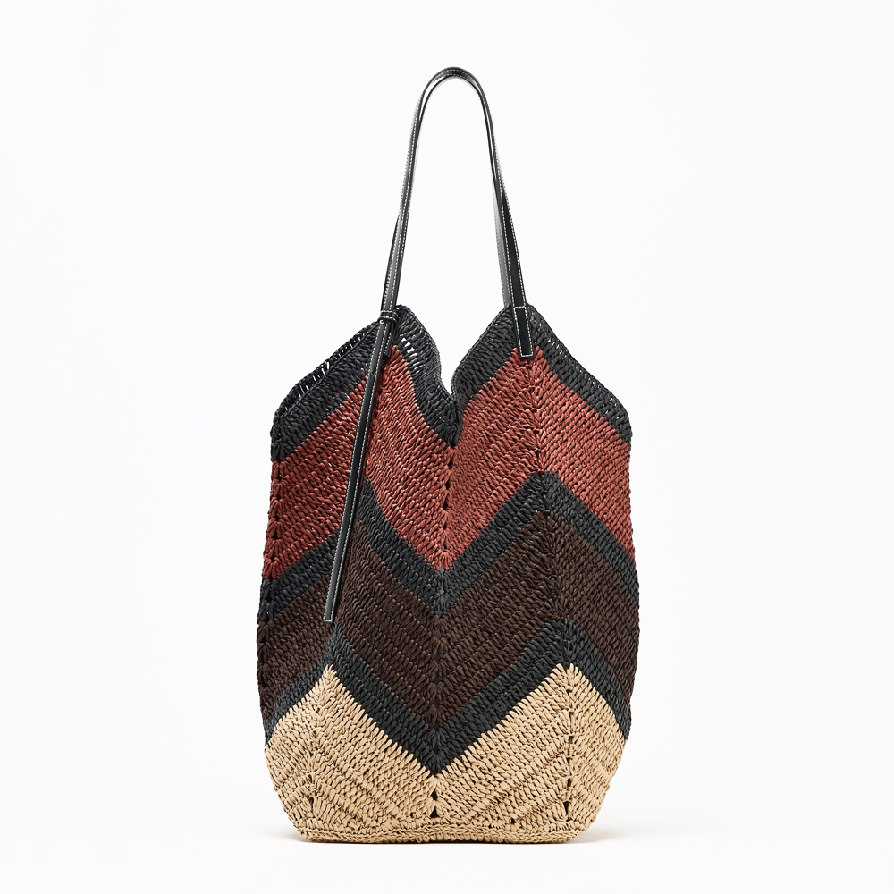 Straw Shopper Bag