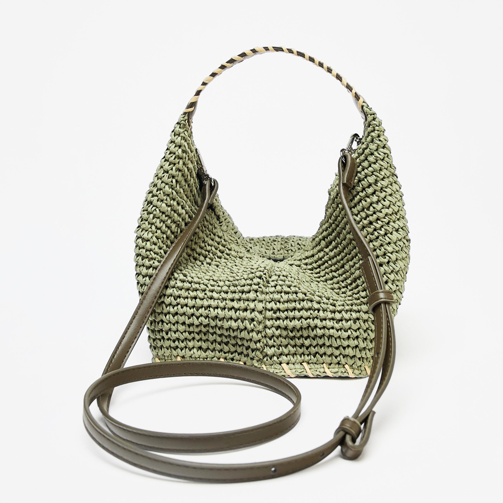 Mini Straw Tote