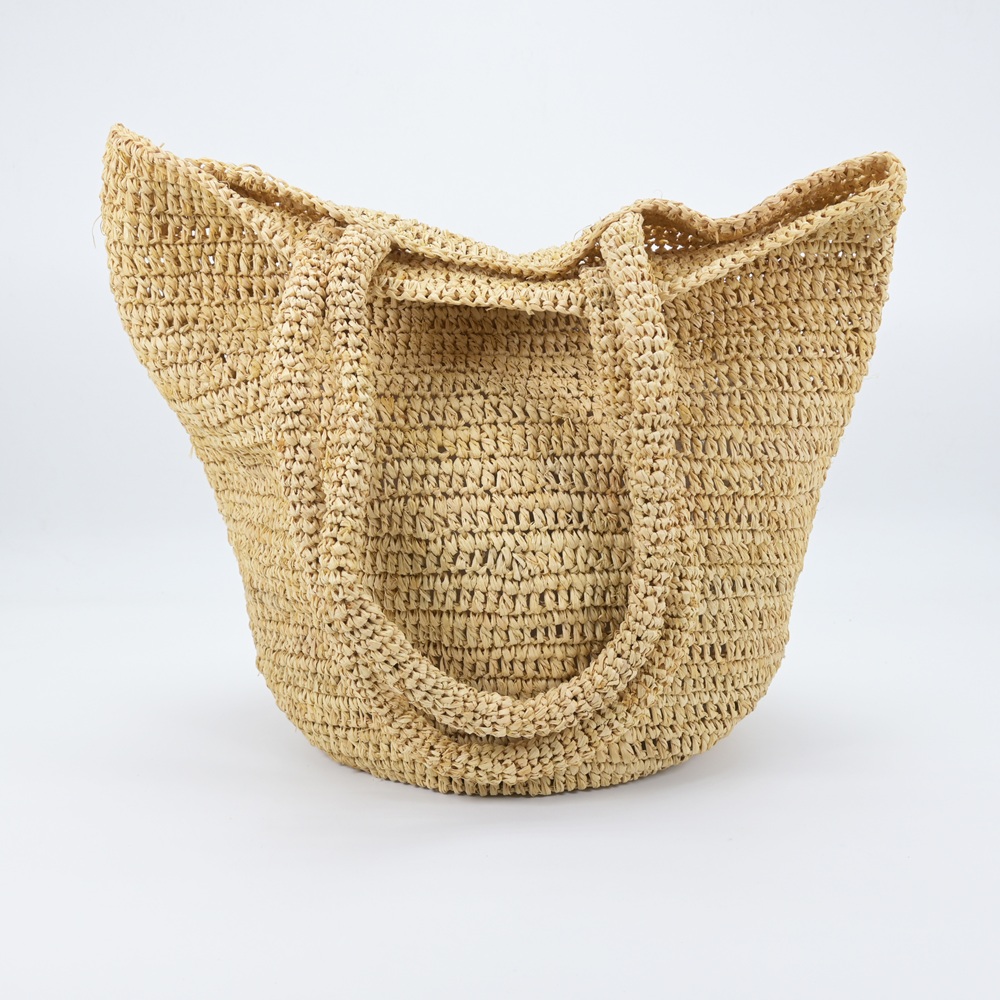 Large Raffia Tote Bag
