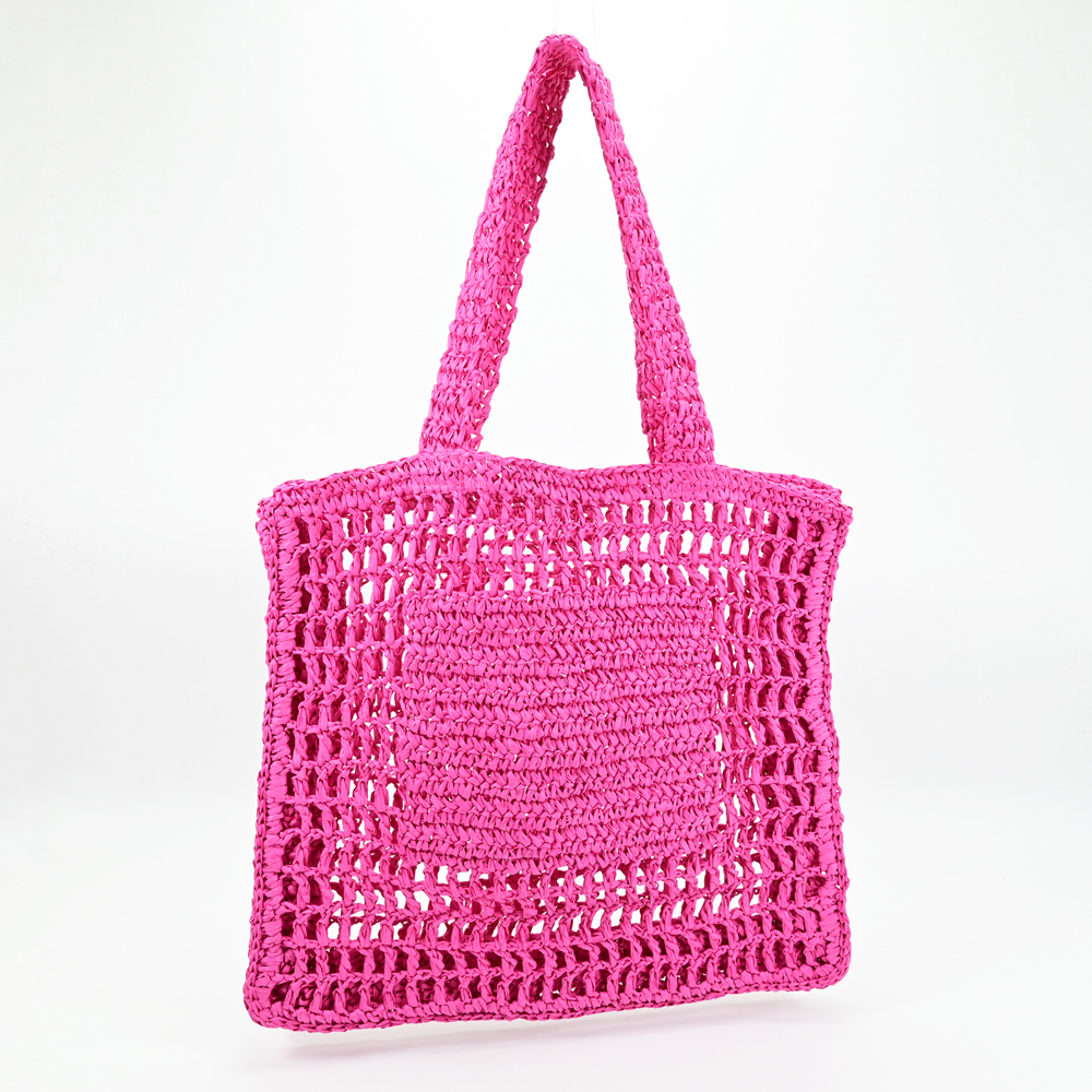 Large Straw Tote Bag