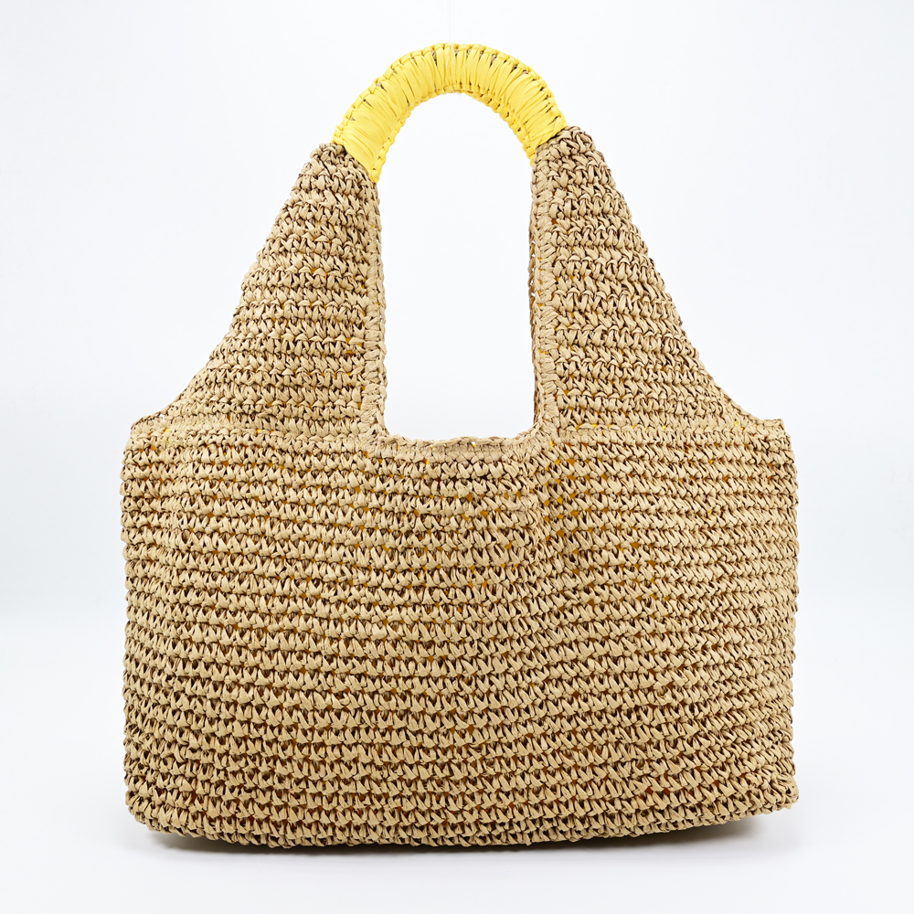 Large Straw Tote Bag 