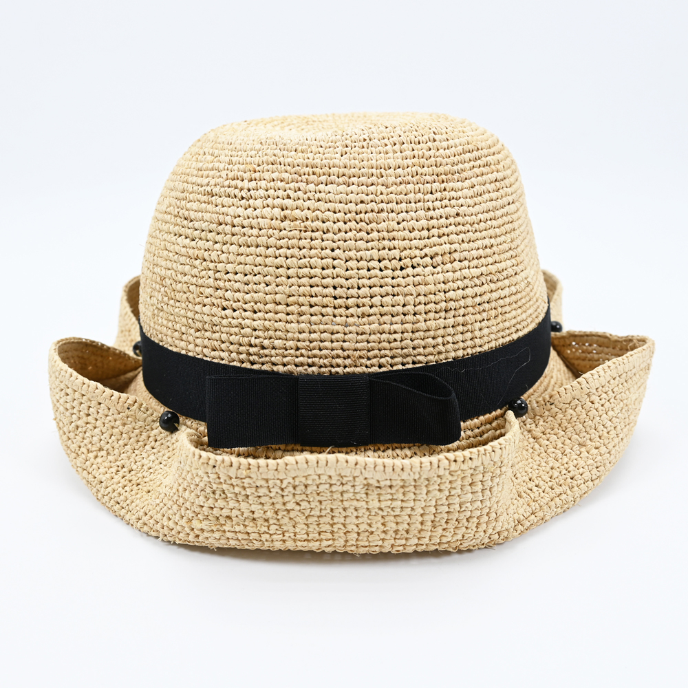 Raffia Bucket Hat 